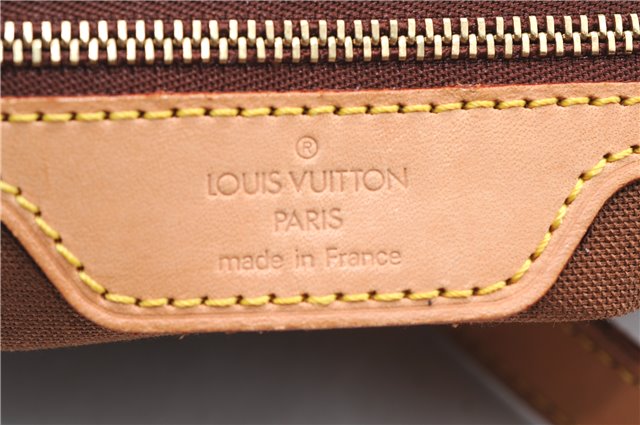 Authentic Louis Vuitton Monogram Cabas Mezzo Shoulder Tote Bag M51151 LV 1428F