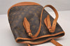 Authentic Louis Vuitton Monogram Bucket PM Shoulder Tote Bag M42238 Junk 1428I