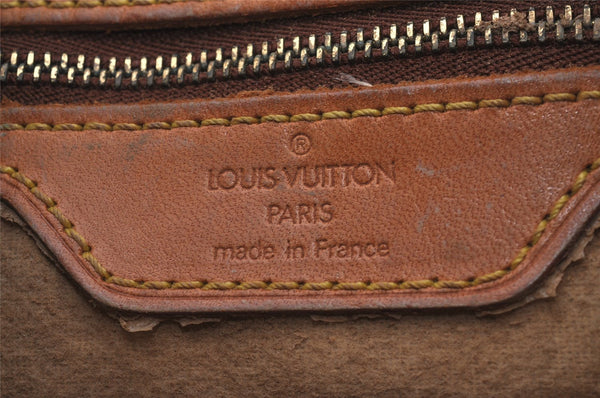 Authentic Louis Vuitton Monogram Bucket PM Shoulder Tote Bag M42238 Junk 1428I