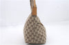 Authentic GUCCI Shoulder Hand Bag GG Canvas Leather 0013386 Brown 1429D