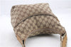 Authentic GUCCI Shoulder Hand Bag GG Canvas Leather 0013386 Brown 1429D