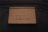 Authentic GUCCI Shoulder Hand Bag GG Canvas Leather 0013386 Brown 1429D