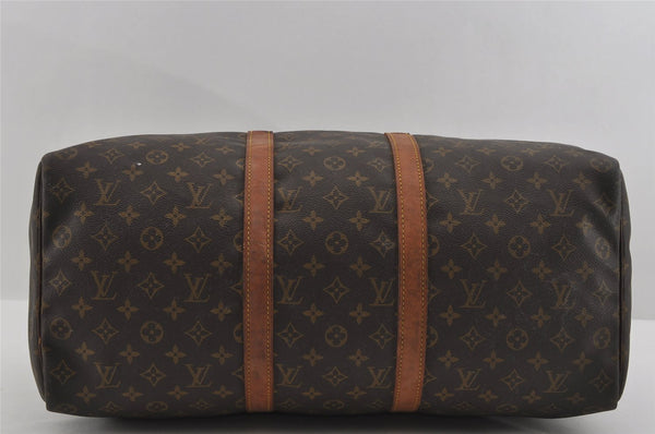 Authentic Louis Vuitton Monogram Keepall 50 Travel Boston Bag M41426 LV 1429I