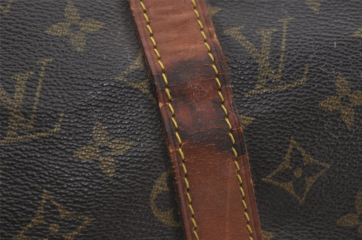 Authentic Louis Vuitton Monogram Keepall 50 Travel Boston Bag M41426 LV 1429I