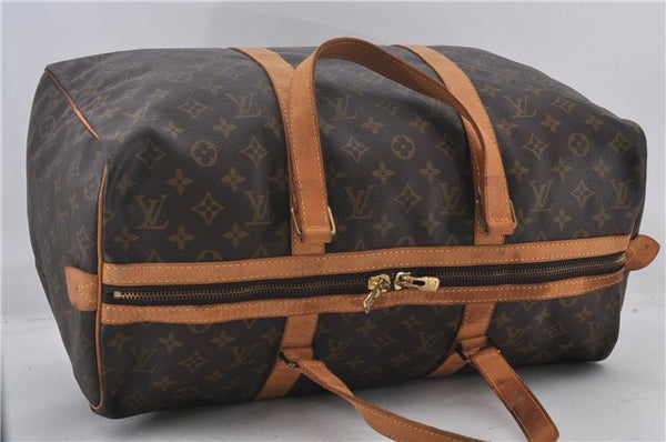 Authentic Louis Vuitton Monogram Sac Souple 45 Hand Boston Bag M41624 LV 1430E