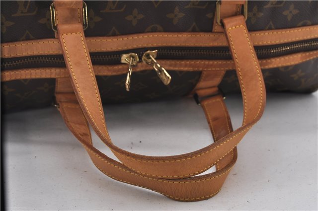 Authentic Louis Vuitton Monogram Sac Souple 45 Hand Boston Bag M41624 LV 1430E