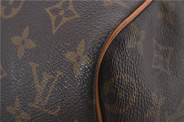 Authentic Louis Vuitton Monogram Sac Souple 45 Hand Boston Bag M41624 LV 1430E
