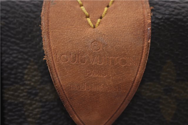 Authentic Louis Vuitton Monogram Sac Souple 45 Hand Boston Bag M41624 LV 1430E