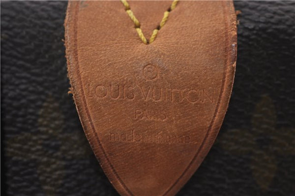 Authentic Louis Vuitton Monogram Sac Souple 45 Hand Boston Bag M41624 LV 1430E