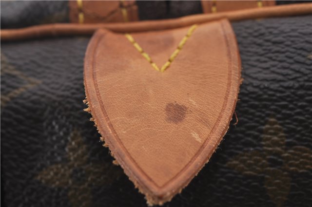 Authentic Louis Vuitton Monogram Sac Souple 45 Hand Boston Bag M41624 LV 1430E