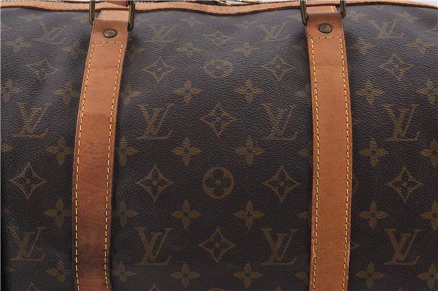 Authentic Louis Vuitton Monogram Sac Souple 45 Hand Boston Bag M41624 LV 1430E