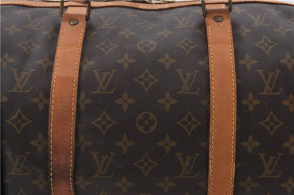 Authentic Louis Vuitton Monogram Sac Souple 45 Hand Boston Bag M41624 LV 1430E