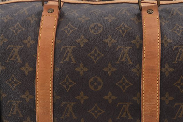 Authentic Louis Vuitton Monogram Sac Souple 45 Hand Boston Bag M41624 LV 1430E