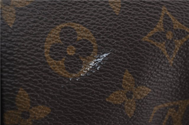 Authentic Louis Vuitton Monogram Sac Souple 45 Hand Boston Bag M41624 LV 1430E