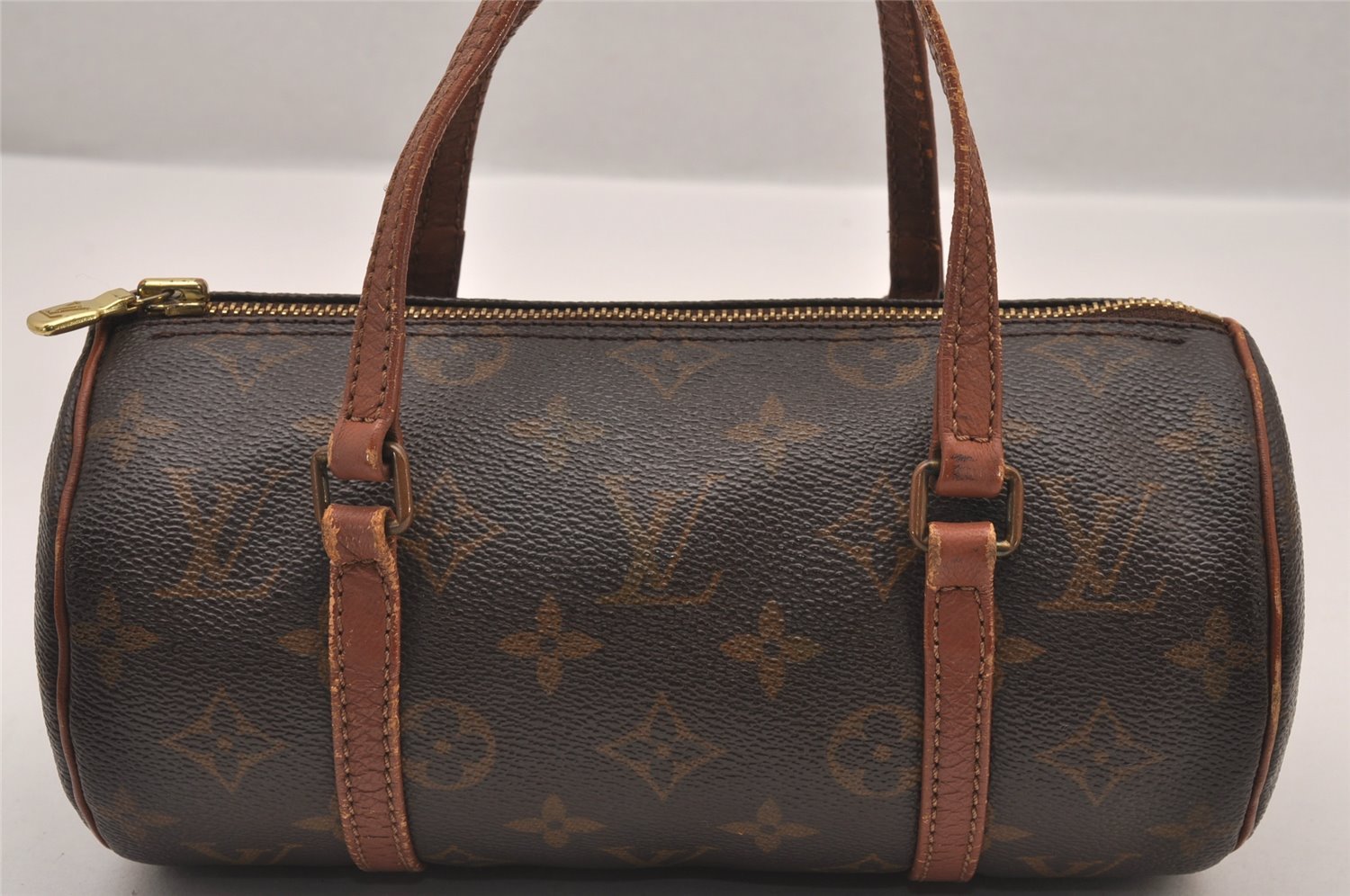 Authentic Louis Vuitton Monogram Papillon 22 Hand Bag Old Model LV 1430I