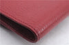 Authentic GUCCI Interlocking G Bifold Wallet Leather 615525 Red 1431D