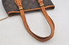 Authentic Louis Vuitton Monogram Bucket PM Shoulder Tote Bag M42238 Junk 1431I