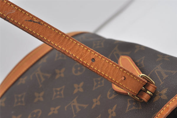 Authentic Louis Vuitton Monogram Bucket PM Shoulder Tote Bag M42238 Junk 1431I