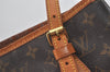 Authentic Louis Vuitton Monogram Bucket PM Shoulder Tote Bag M42238 Junk 1431I