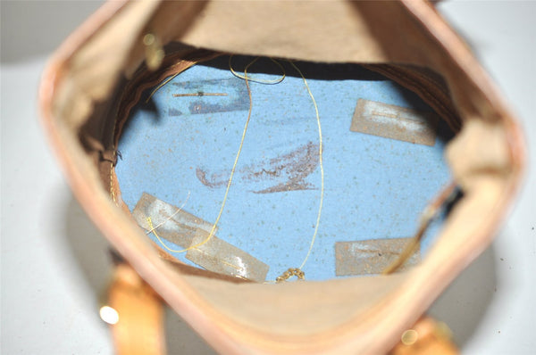 Authentic Louis Vuitton Monogram Bucket PM Shoulder Tote Bag M42238 Junk 1431I