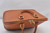 Authentic Louis Vuitton Epi Alma PM Hand Bag Brown M52148 LV 1432F