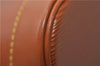 Authentic Louis Vuitton Epi Alma PM Hand Bag Brown M52148 LV 1432F