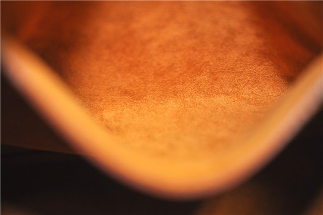 Authentic Louis Vuitton Epi Alma PM Hand Bag Brown M52148 LV 1432F