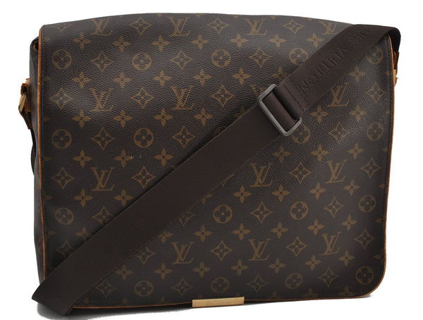 Authentic Louis Vuitton Monogram Abbesses Messenger Bag M45257 Shoulder 1433F