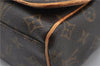 Authentic Louis Vuitton Monogram Abbesses Messenger Bag M45257 Shoulder 1433F