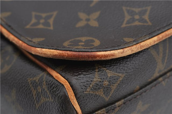 Authentic Louis Vuitton Monogram Abbesses Messenger Bag M45257 Shoulder 1433F