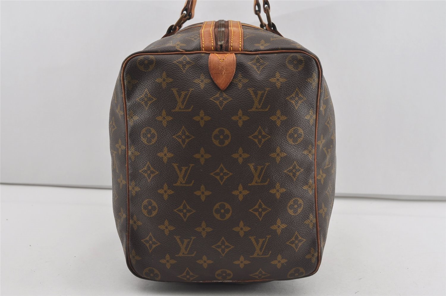 Authentic Louis Vuitton Monogram Sac Souple 45 Hand Boston Bag Old Model 1433I