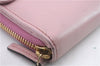 Authentic GUCCI Trifold Long Wallet Purse Leather 347112 Pink 1434D