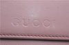 Authentic GUCCI Trifold Long Wallet Purse Leather 347112 Pink 1434D