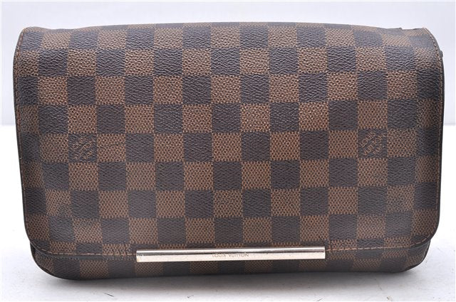 Authentic Louis Vuitton Damier Hoxton PM Shoulder Cross Body Bag N41257 LV 1434E