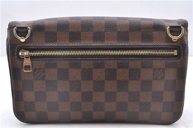 Authentic Louis Vuitton Damier Hoxton PM Shoulder Cross Body Bag N41257 LV 1434E