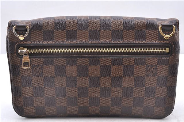 Authentic Louis Vuitton Damier Hoxton PM Shoulder Cross Body Bag N41257 LV 1434E