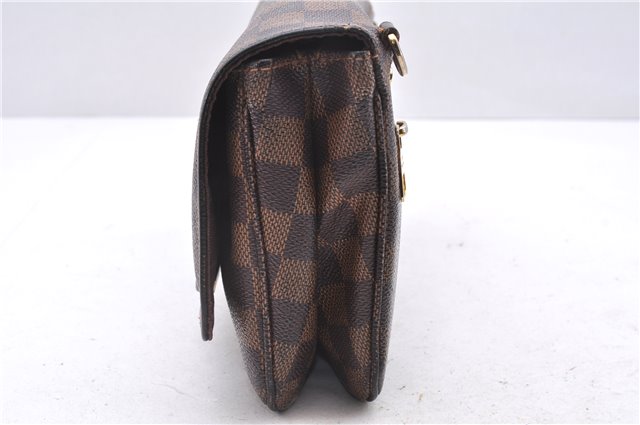 Authentic Louis Vuitton Damier Hoxton PM Shoulder Cross Body Bag N41257 LV 1434E