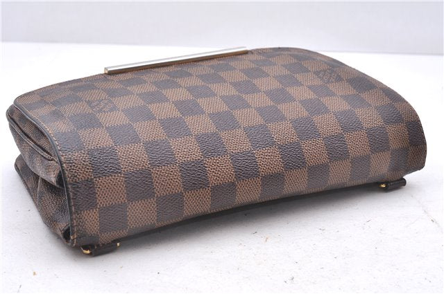 Authentic Louis Vuitton Damier Hoxton PM Shoulder Cross Body Bag N41257 LV 1434E