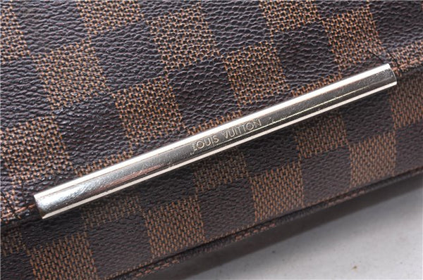 Authentic Louis Vuitton Damier Hoxton PM Shoulder Cross Body Bag N41257 LV 1434E