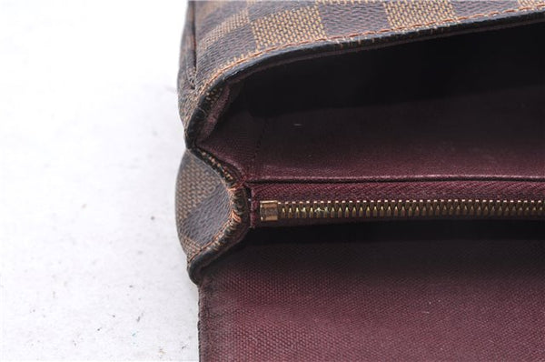 Authentic Louis Vuitton Damier Hoxton PM Shoulder Cross Body Bag N41257 LV 1434E