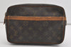 Authentic Louis Vuitton Monogram Compiegne 23 Clutch Hand Bag M51847 LV 1434I