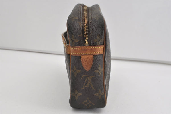 Authentic Louis Vuitton Monogram Compiegne 23 Clutch Hand Bag M51847 LV 1434I