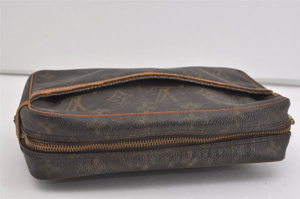 Authentic Louis Vuitton Monogram Compiegne 23 Clutch Hand Bag M51847 LV 1434I