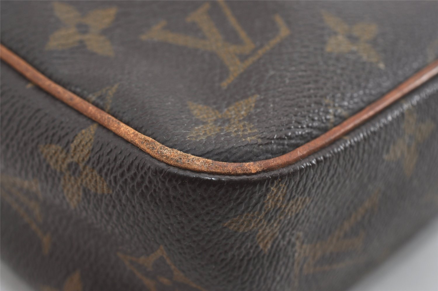 Authentic Louis Vuitton Monogram Compiegne 23 Clutch Hand Bag M51847 LV 1434I
