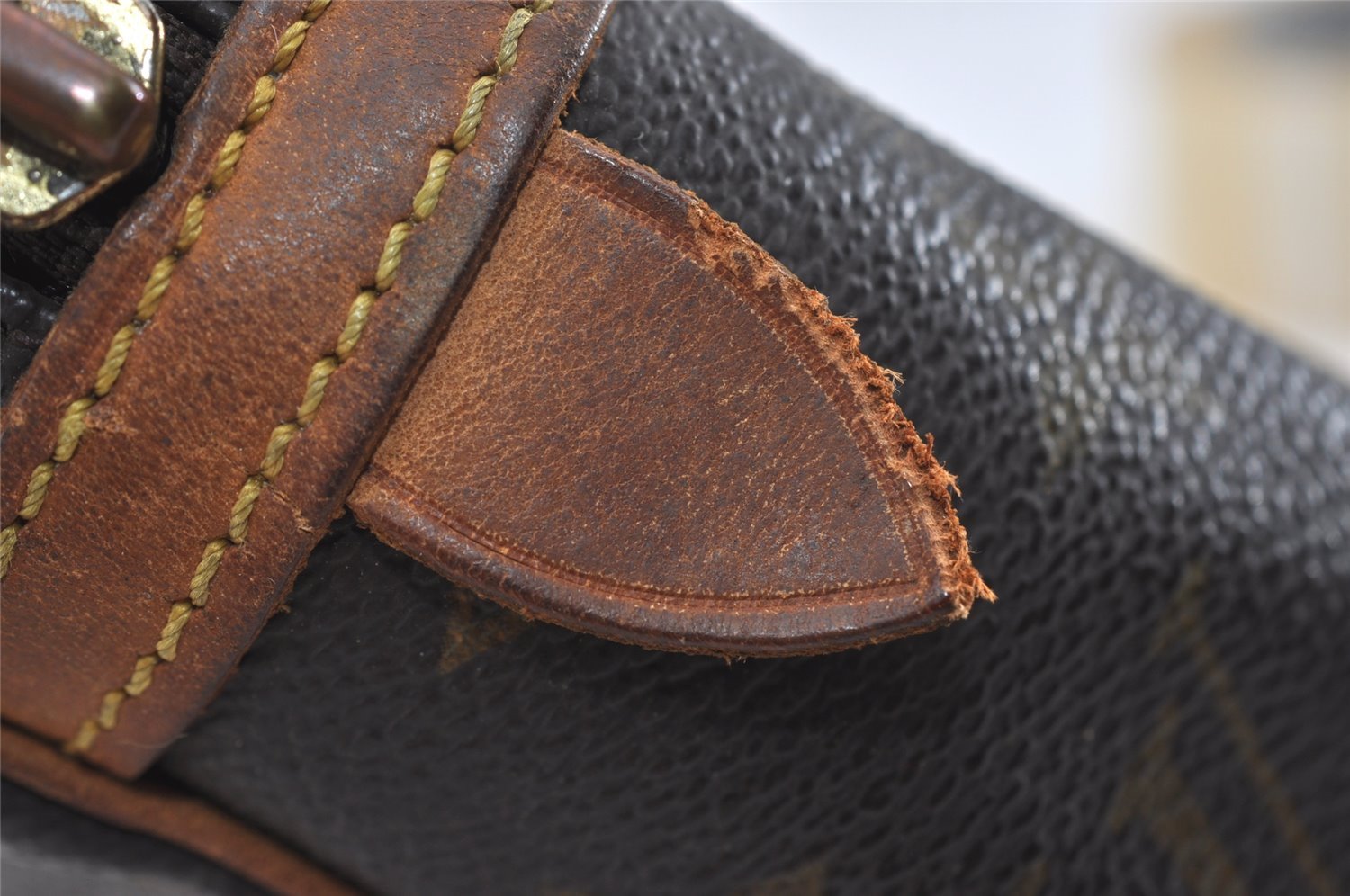 Authentic Louis Vuitton Monogram Compiegne 23 Clutch Hand Bag M51847 LV 1434I