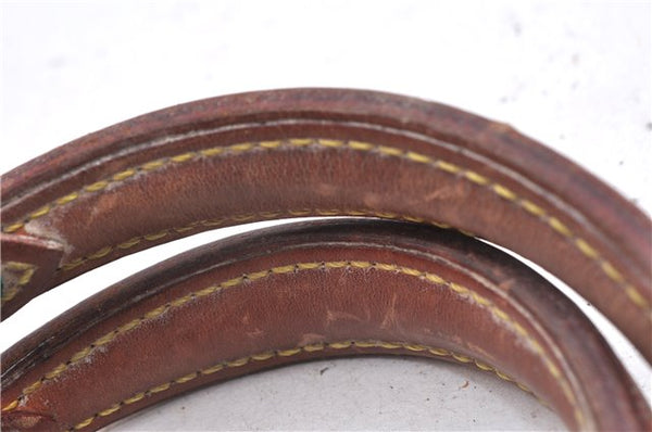 Authentic Louis Vuitton Monogram Multicolor Audra Hand Bag Black M40048 LV 1435E