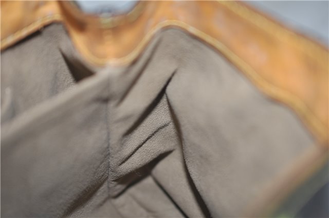 Authentic Louis Vuitton Monogram Multicolor Audra Hand Bag Black M40048 LV 1435E