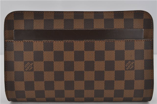 Authentic Louis Vuitton Damier Saint Louis Clutch Hand Bag Purse N51993 LV 1435F