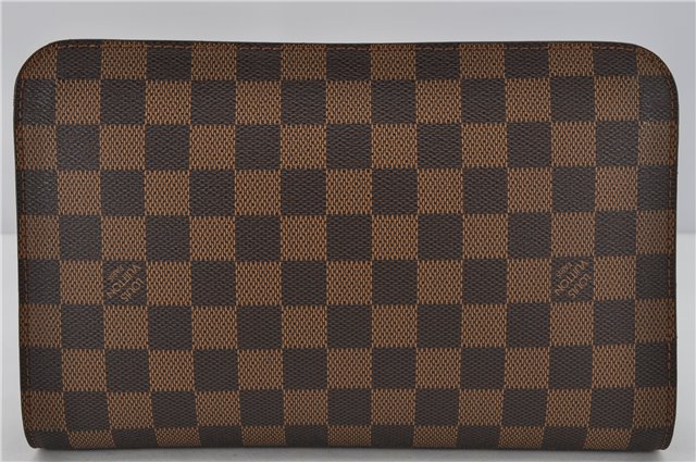 Authentic Louis Vuitton Damier Saint Louis Clutch Hand Bag Purse N51993 LV 1435F