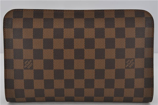 Authentic Louis Vuitton Damier Saint Louis Clutch Hand Bag Purse N51993 LV 1435F